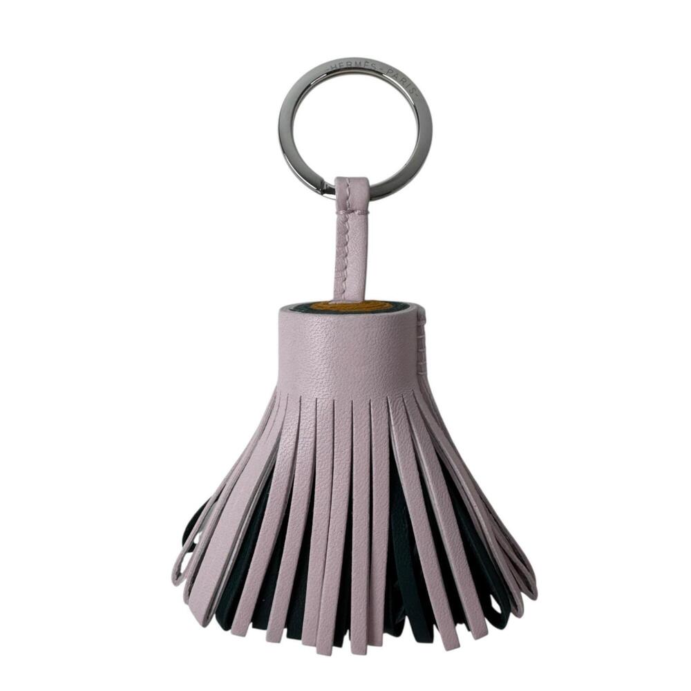 Hermes Carmen Tricolor Mauve Pale Bag Charm with W Stamp (W) - Women's